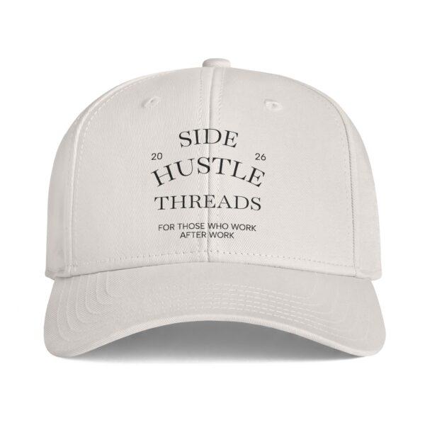 Side Hustle Threads Cap - Light - Image 1