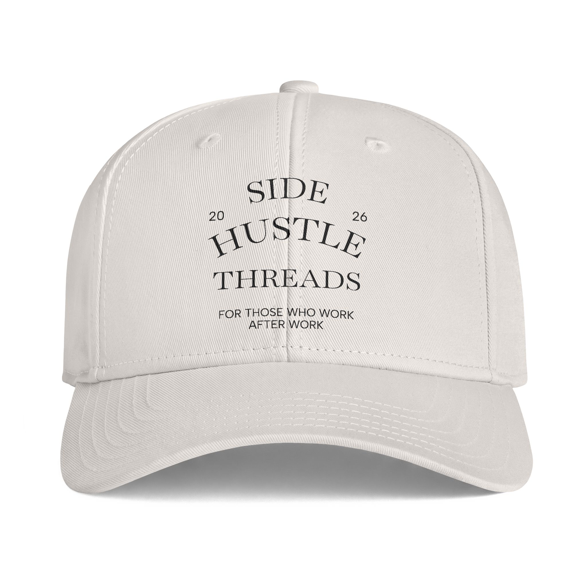 Side Hustle Threads Cap - Light - Image 1